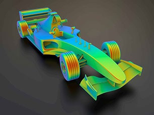 Illustration of Finite Element Analysis services provided by American Engineering Group